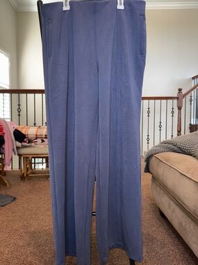 a new day Navy Wide-Leg Pull-On Pants